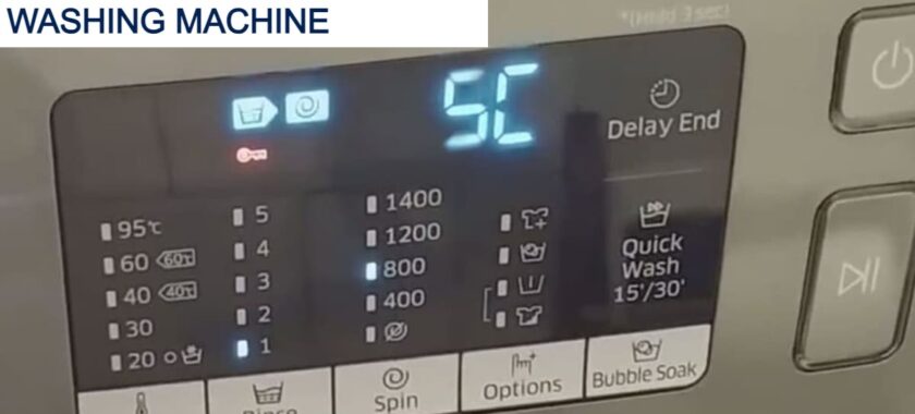 5C ERROR CODE SAMSUNG WASHING MACHINE