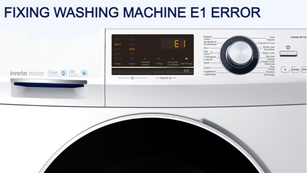 WASHING MACHINE E1 ERROR