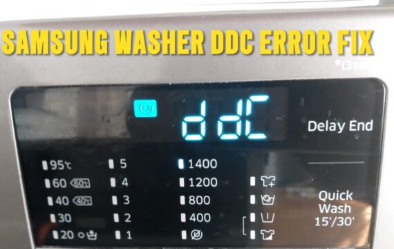 DDC ERROR SAMSUNG WASHER