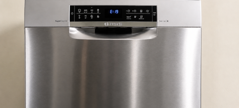 E19 Error bosch dishwasher